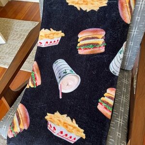In N Out Fast Food Fleece Blanket